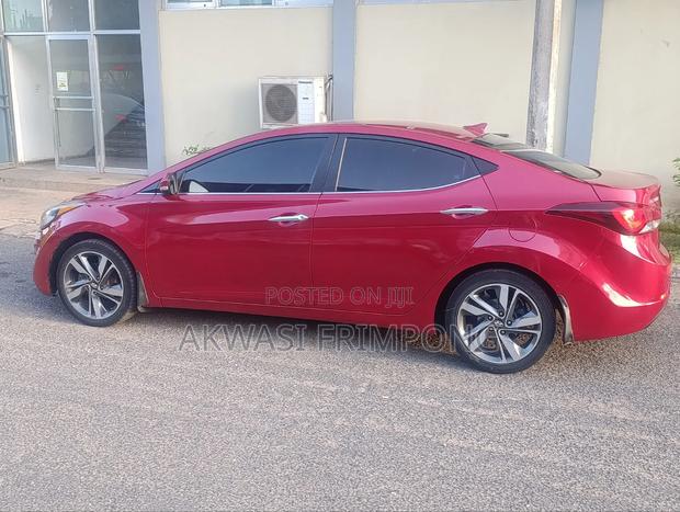 Hyundai Elantra Limited 4dr Sedan (1.8L 4cyl 6A) 2014 Red
