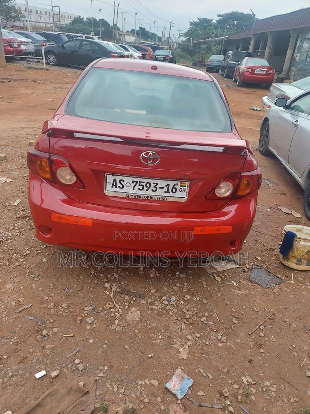 Toyota Corolla 2010 Red