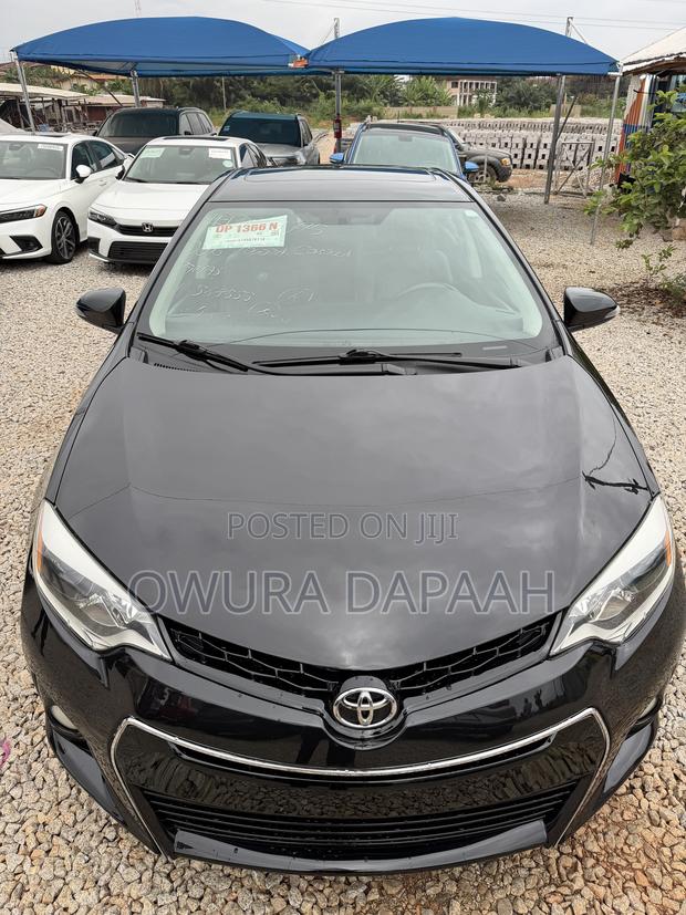 Toyota Corolla S 4dr Sedan (1.8L 4cyl CVT) 2016 Black