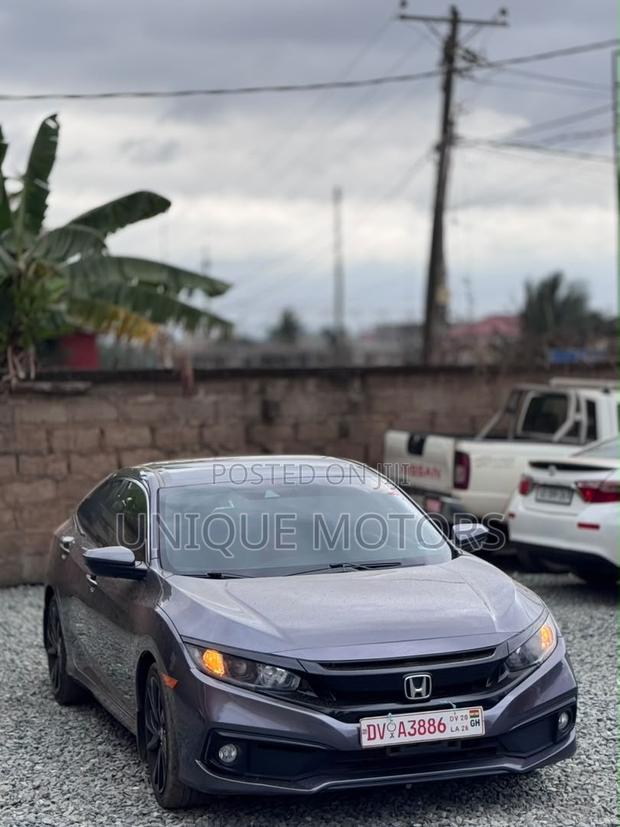 Honda Civic Sport Sedan 2020 Gray