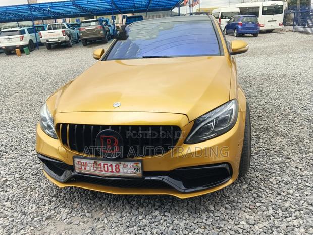 Mercedes-Benz C63 2016 Yellow
