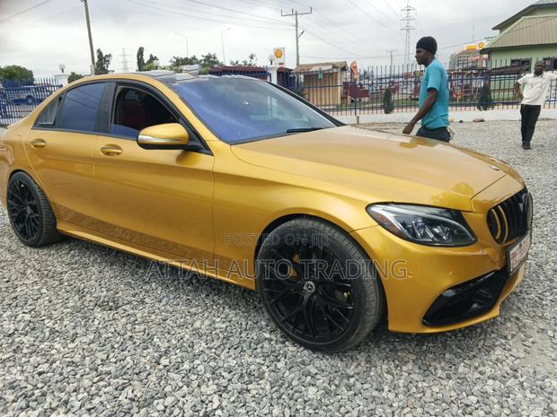 Mercedes-Benz C63 2016 Yellow