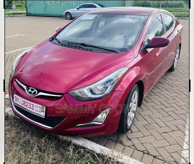 Hyundai Elantra GLS Sedan FWD (1.8L 4cyl 6M) 2013 Red
