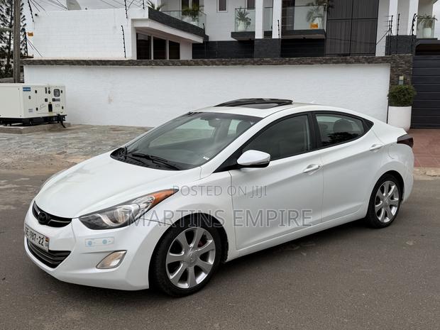 Hyundai Elantra Limited Sedan FWD (1.8L 4cyl 6A) 2013 White