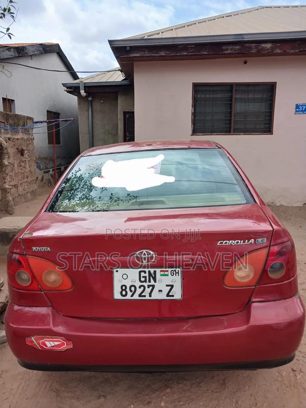 Toyota Corolla 2006 Red