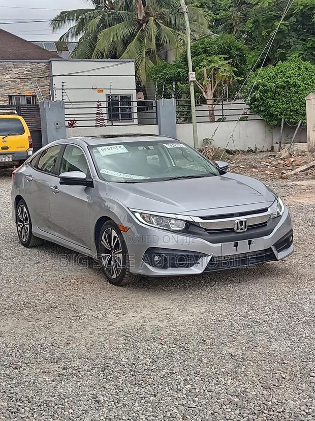 Honda Civic EX-L Sedan 2018 Silver