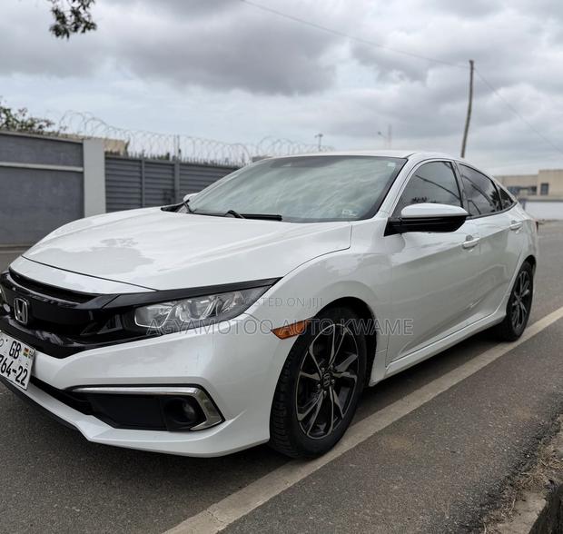 Honda Civic Sport Sedan 2019 White