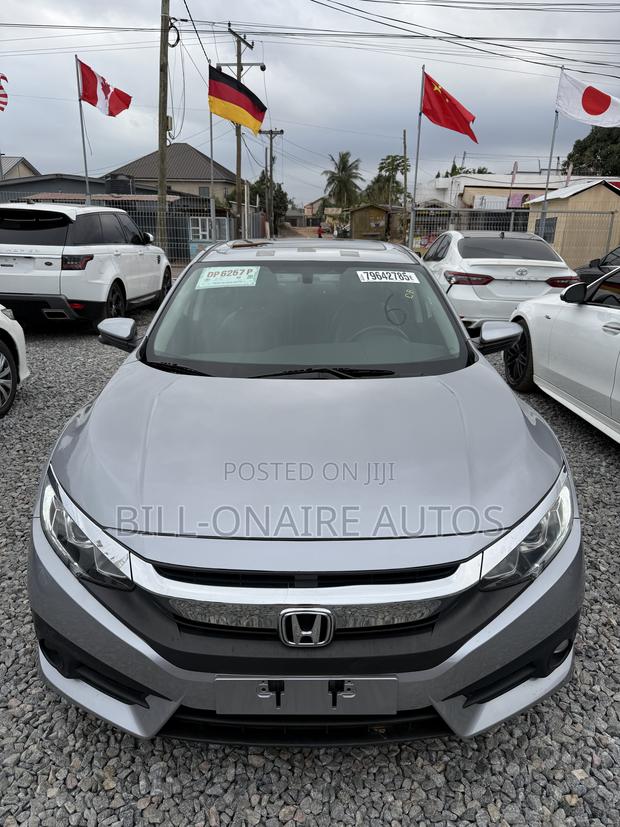 Honda Civic EX-L Sedan 2018 Silver