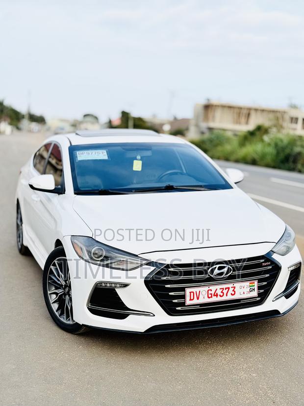 Hyundai Elantra Sport 2018 White