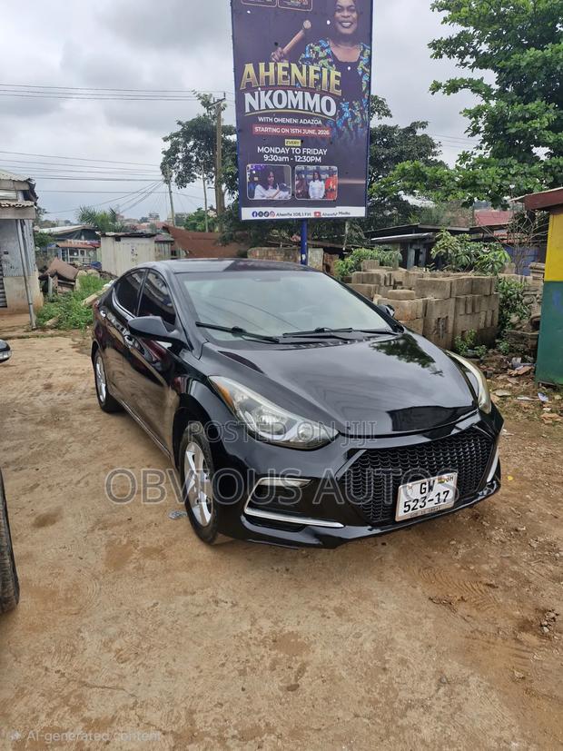 Hyundai Elantra GLS Sedan FWD (1.8L 4cyl 6A) 2013 Black