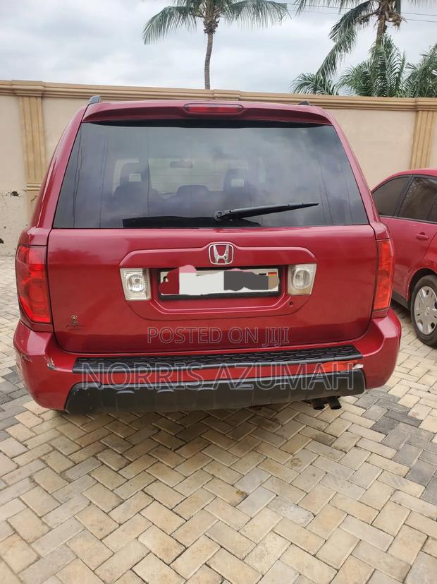 Honda Pilot EX-L 4x4 (3.5L 6cyl 5A) 2005 Red