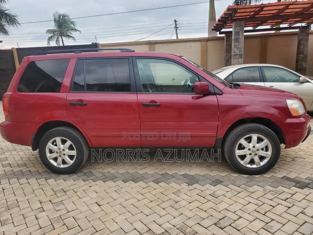 Honda Pilot EX-L 4x4 (3.5L 6cyl 5A) 2005 Red