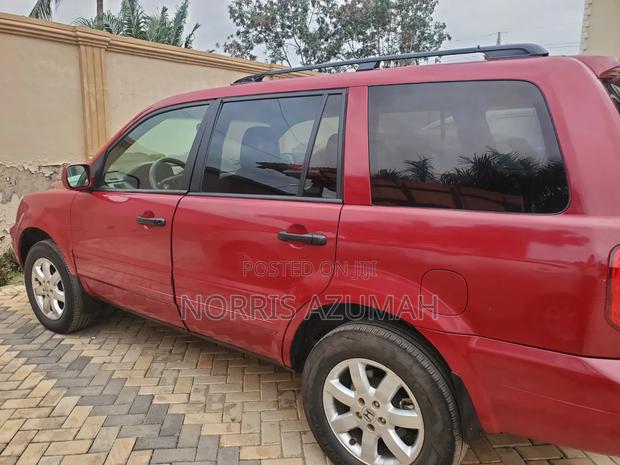 Honda Pilot EX-L 4x4 (3.5L 6cyl 5A) 2005 Red