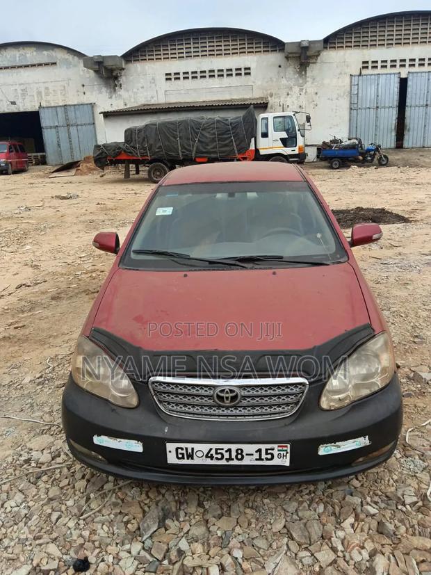 Toyota Corolla 2006 Red