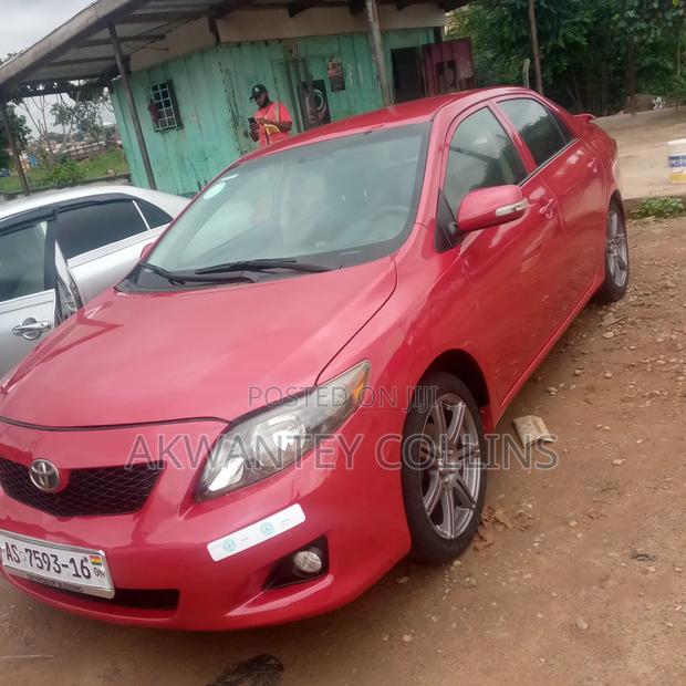 Toyota Corolla 2010 Red