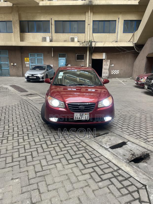 Hyundai Elantra 2.0 2009 Burgundy