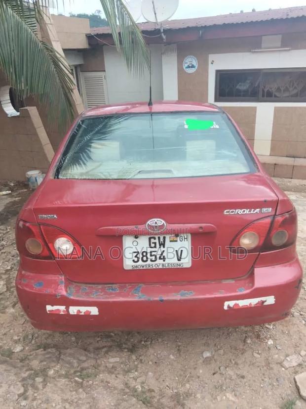 Toyota Corolla 180i GSX Automatic 2007 Red