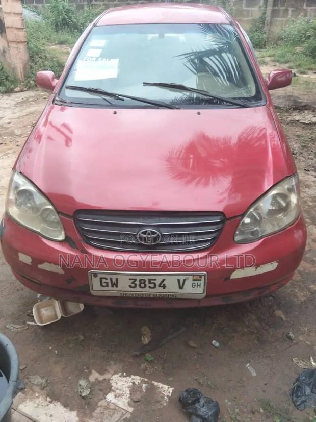 Toyota Corolla 180i GSX Automatic 2007 Red