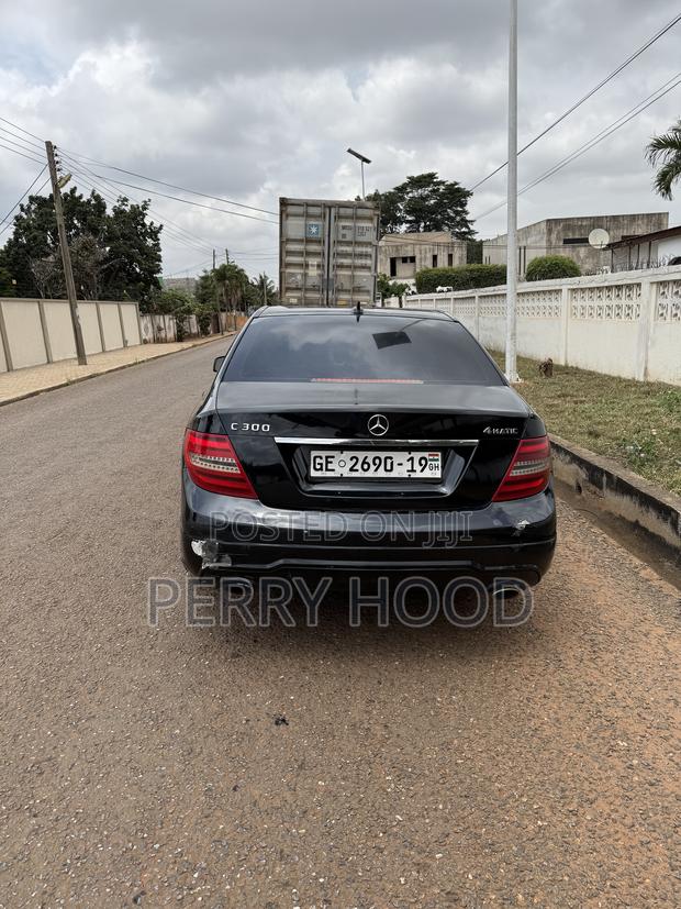 Mercedes-Benz C300 Luxury 4Matic Sedan AWD (3.0L 6cyl 7A) 2012 Black