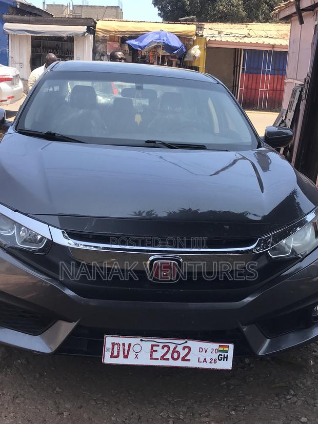 Honda Civic Touring Sedan 2018 Gray