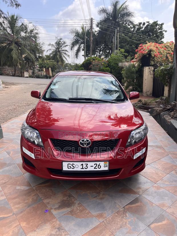 Toyota Corolla LE 4dr Sedan (1.8L 4cyl 4A) 2010 Red