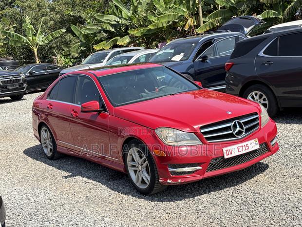 Mercedes-Benz C250 2014 Red