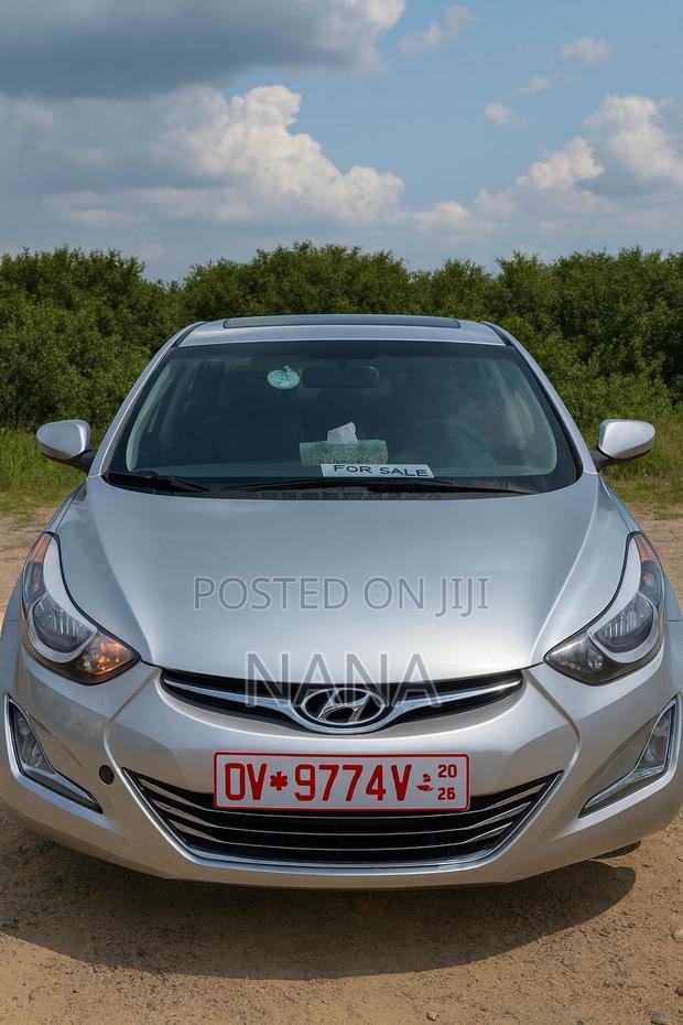 Hyundai Elantra Limited 4dr Sedan (1.8L 4cyl 6A) 2014 Silver