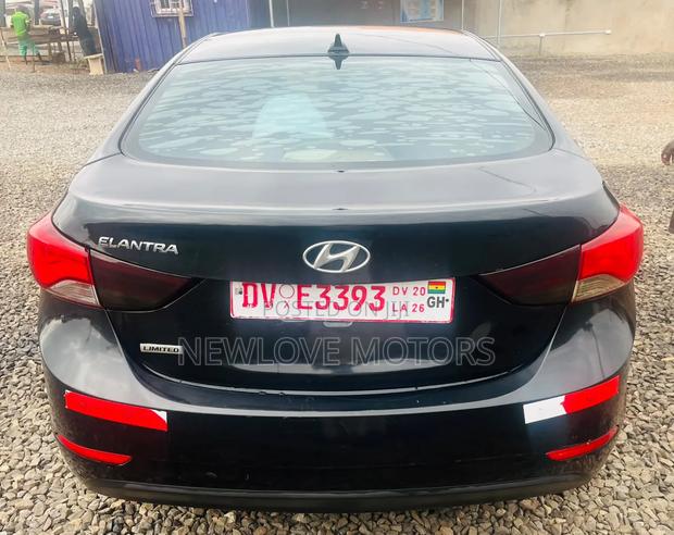Hyundai Elantra Limited 4dr Sedan (1.8L 4cyl 6A) 2014 Black