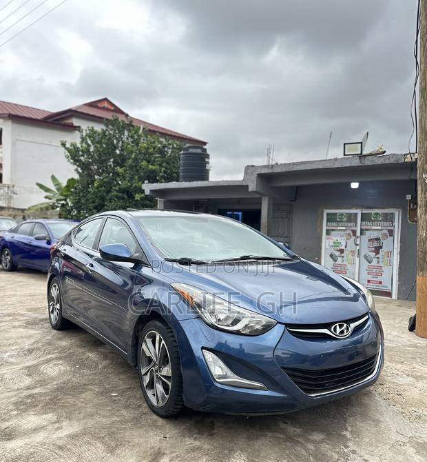 Hyundai Elantra Limited Sedan FWD (1.8L 4cyl 6A) 2016 Blue