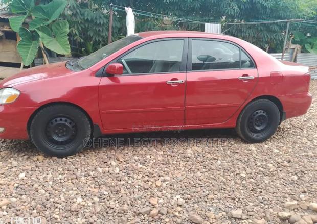 Toyota Corolla 2006 Red