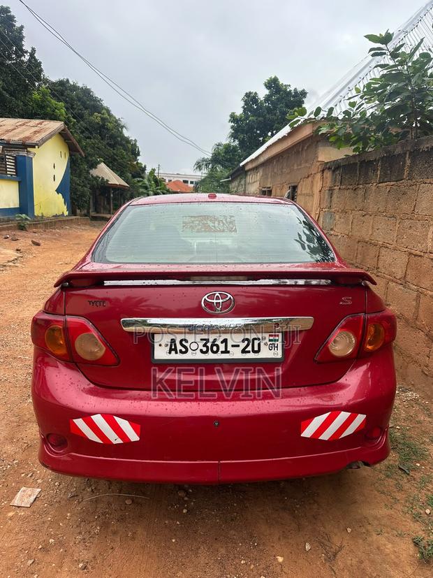 Toyota Corolla S 4dr Sedan (1.8L 4cyl 4A) 2010 Red