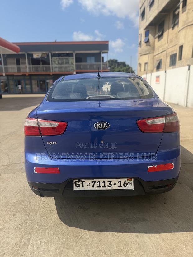 Kia Rio SX 4dr Sedan (1.6L 4cyl 6A) 2014 Blue