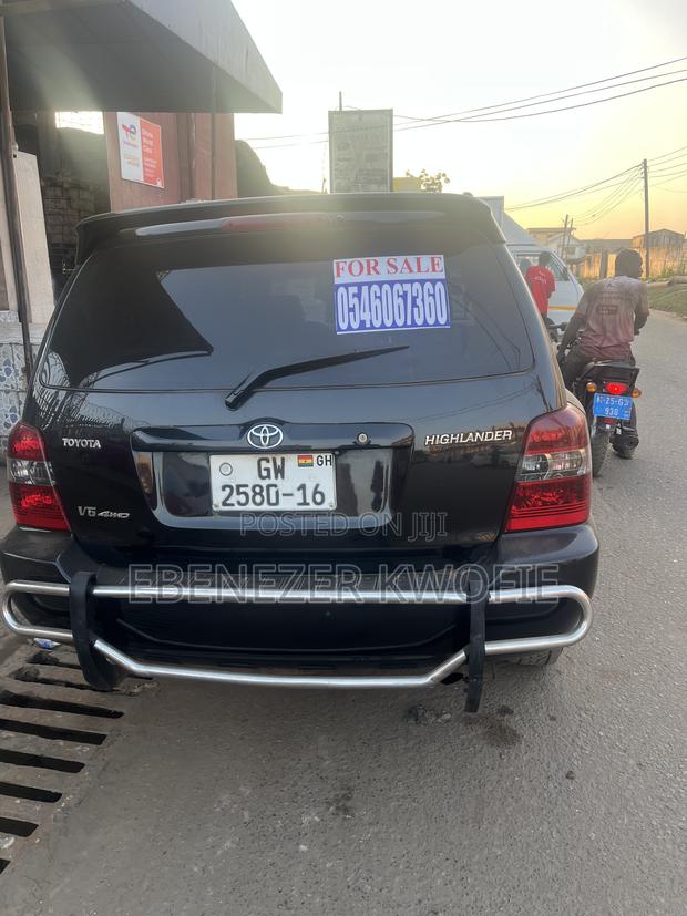 Toyota Highlander 4x4 2007 Black