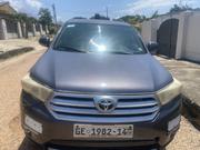 Toyota Highlander 3.5L 4WD 2013 Gray for sale