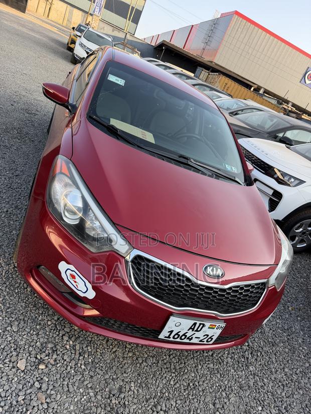 Kia Forte LX Sedan 2016 Red