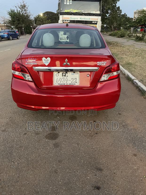 Mitsubishi Mirage 2018 Red