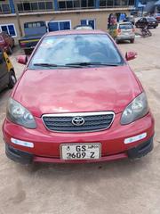 Toyota Corolla S 2007 Red for sale
