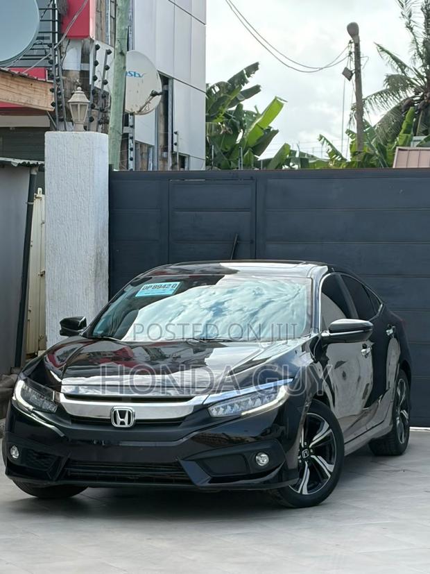 Honda Civic Touring Sedan 2018 Black