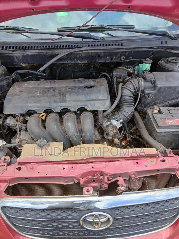 Toyota Corolla S 2007 Red