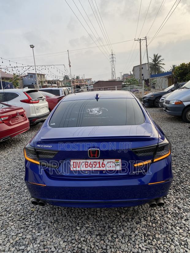 Honda Accord Sport (1.5L 4cyl Turbo 6M) 2019 Blue