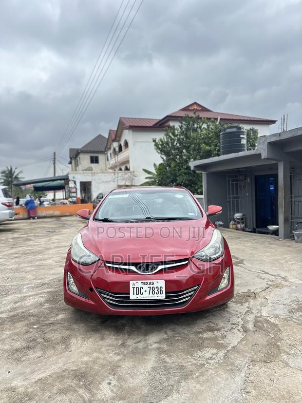 Hyundai Elantra Limited 2018 Red