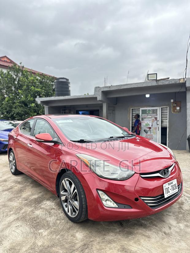 Hyundai Elantra Limited 2018 Red