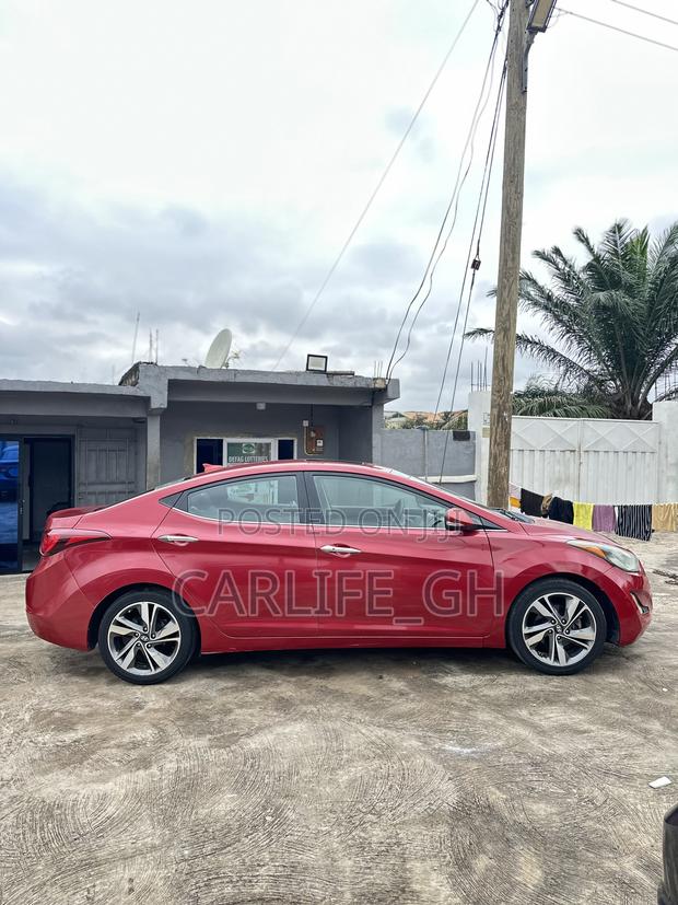 Hyundai Elantra Limited 2018 Red