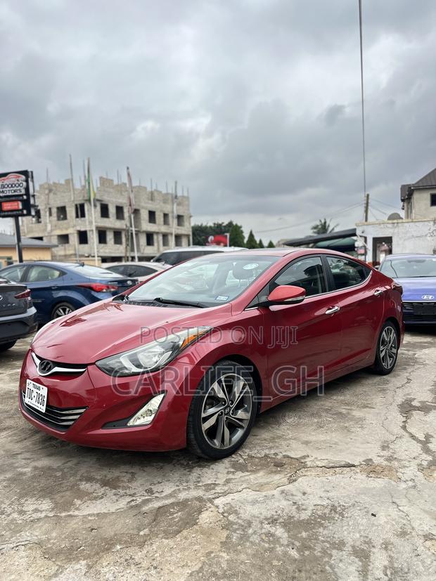Hyundai Elantra Limited 2018 Red