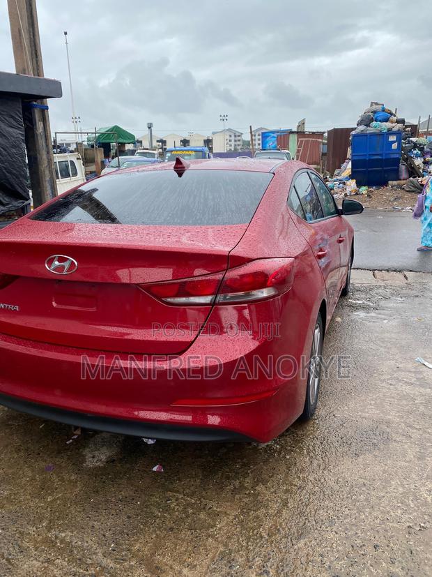 Hyundai Elantra Limited 2018 Red