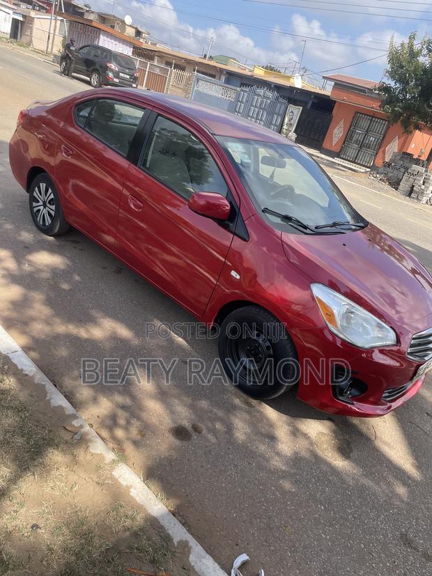 Mitsubishi Mirage 2018 Red
