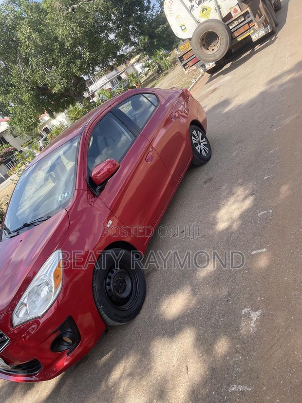 Mitsubishi Mirage 2018 Red