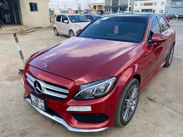 Mercedes-Benz C300 Base 4Matic Sedan AWD (2.0L 4cyl 7A) 2016 Red