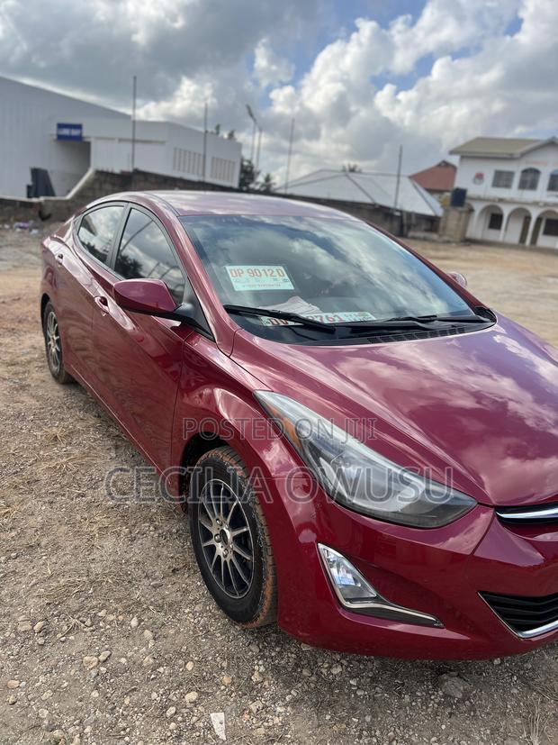 Hyundai Elantra Limited Sedan FWD (1.8L 4cyl 6A) 2016 Red