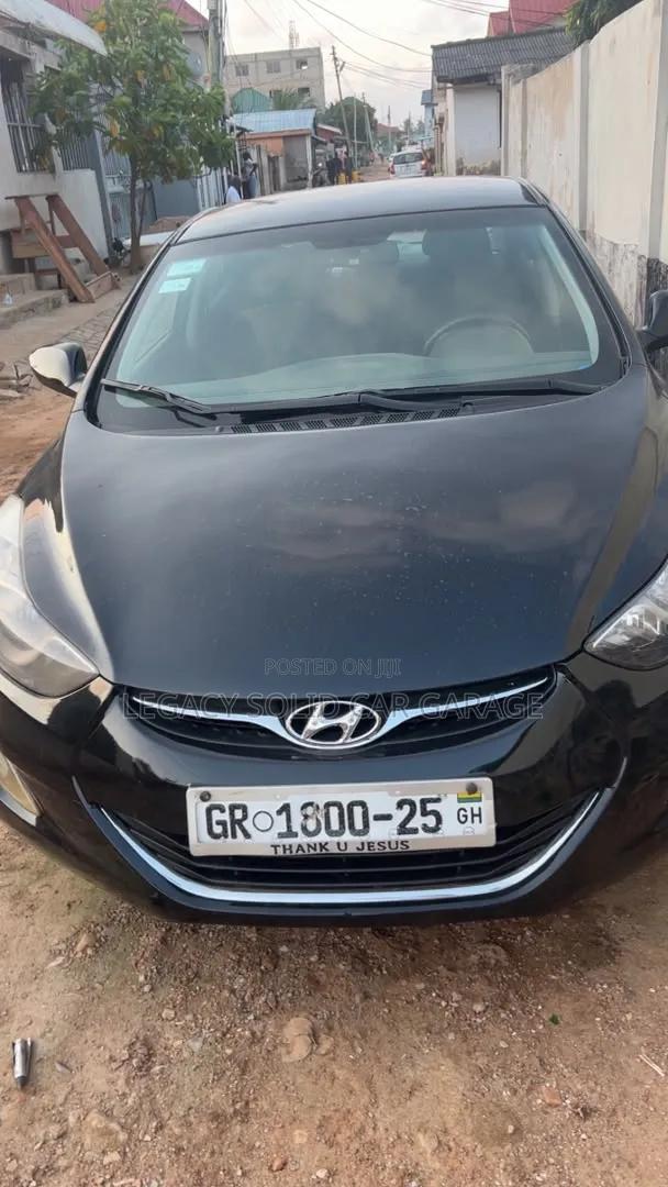 Hyundai Elantra 2012 Black